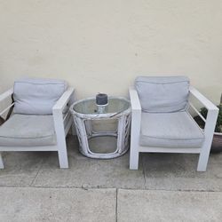 Outdoor Chairs And Table