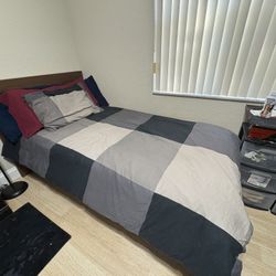 Bed frame And Mattress 