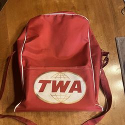 1960’s TWA Flight Bag