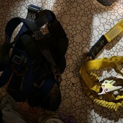 Safety Harness And Guardian Safety Cord 