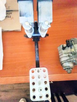 Wilwood dual master cylinder reverse brake pedal