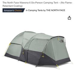 North Face 6 Man Tent Brand New 