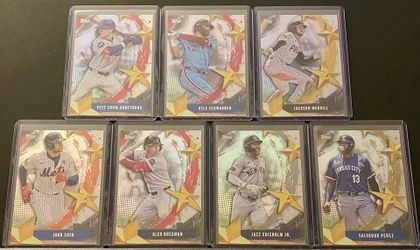 2025 Topps Update Series Stars of MLB Insert Cards (Lot of 7)