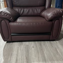 Leather Couch 