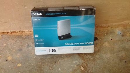 D-Link broadband cable modem DCM-202