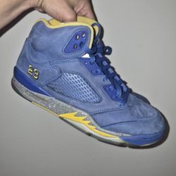 Jordan 5 Laney Blue Size 9 