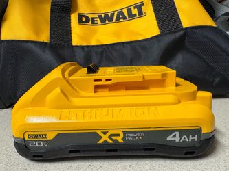 Brand New  DEWALT 20V MAX XR Lithium-lon 4.0 Ah  POWER PACK-TABLESS CELL