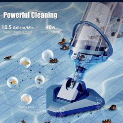 Pool Vacuum- wireless / battery powered