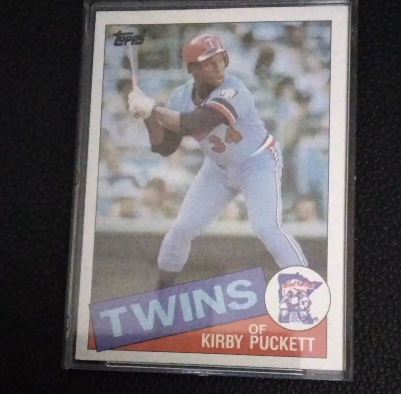 1986 Topps - #536 Kirby Puckett (RC)Rare Error Card