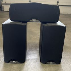 KLIOSCH Synergy B-20 Speakers 75 Watt & C1 Center Channel 50 Watt