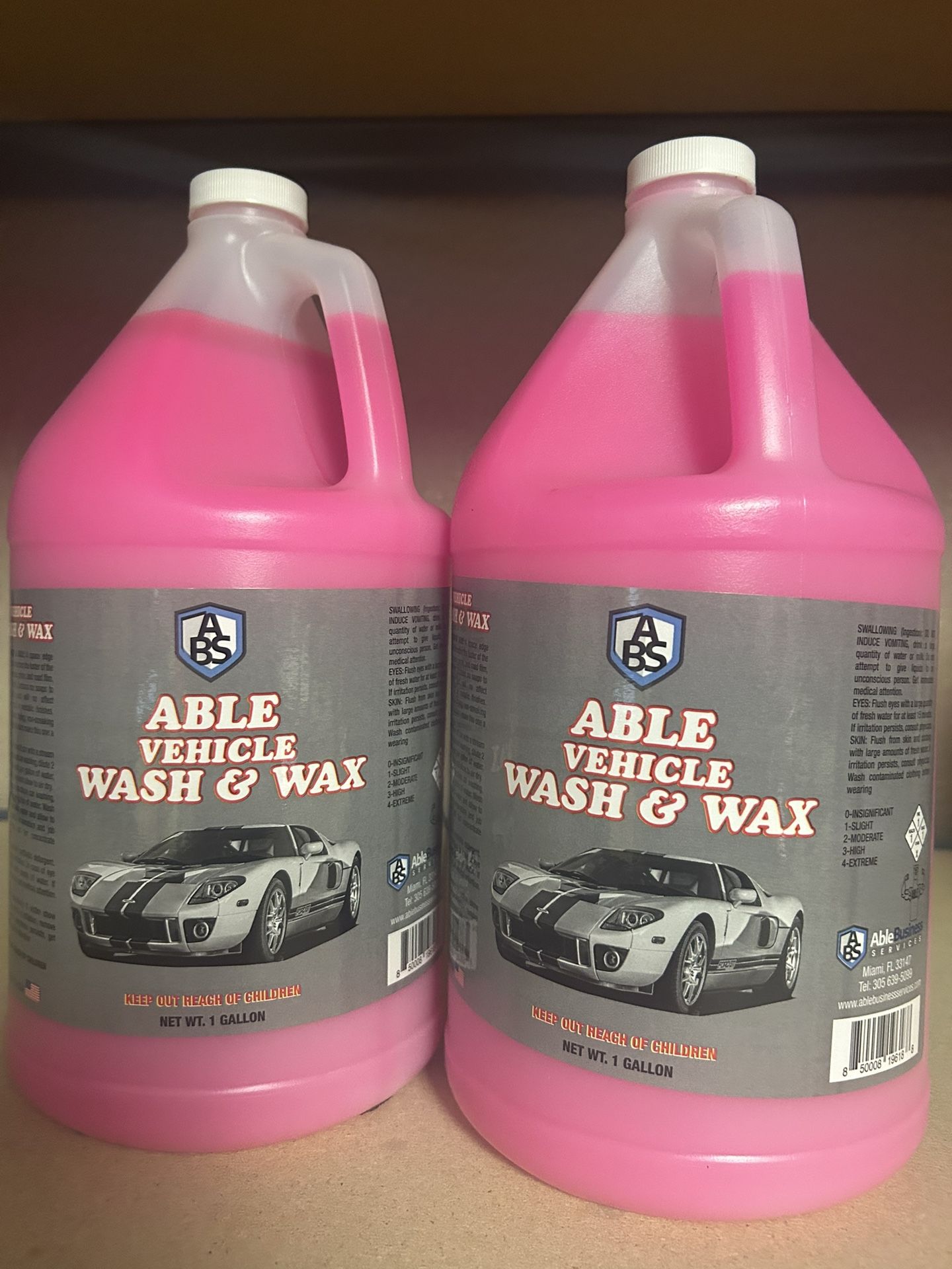 Gallon Wash And Wax Auto Detail Soap