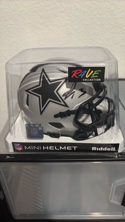 George Pickens signed helmet