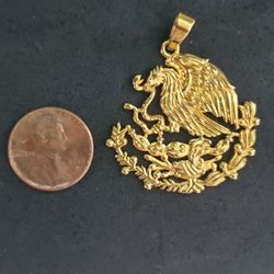 Mexican Eagle Pendant