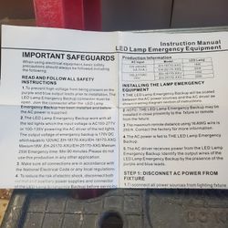 LED Emergency Drive
