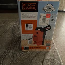 Black and decker pressure washer