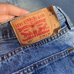 501 Levi Jeans 36W 30L