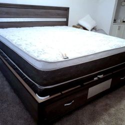 NEW KING PILLOW TOP MATTRESS 🌟 Check The Description