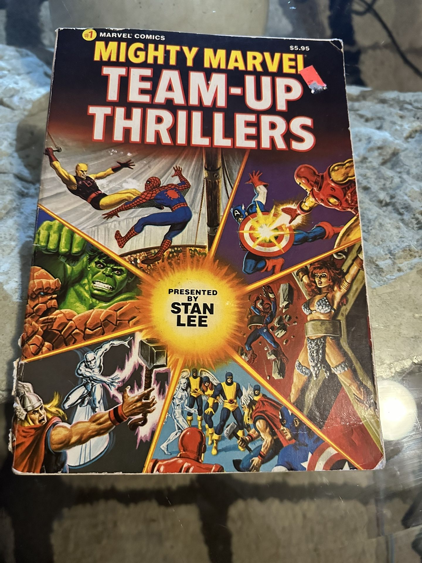 1983 MARVEL COMICS, MIGHTY MARVEL TEAM-UP THRILLERS #1 Presented By Stan Lee