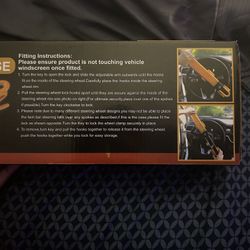 Steering Wheel lock