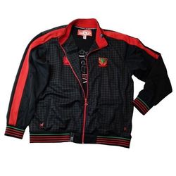 LRG Lifted United Club Rude Boys Men's 3XL Black Gray Elite League Zip Up Jacket