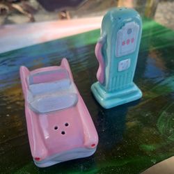 1950s Style Salt And Pepper Shakers