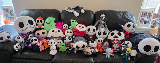 Nightmare before Christmas stuffed characters