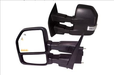 New F150 Towing Mirrors fit for 2015 to 2018 with Auxiliary/Puddle Lights Signal Indicator