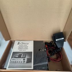 Cobra 148 GTL AM/SSB 40-Channel CB Radio – New In Open Box