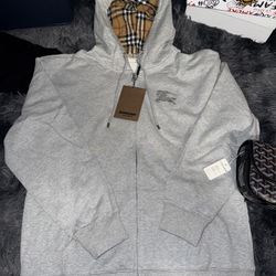 Burberry Pull Over Hoodie Sweater