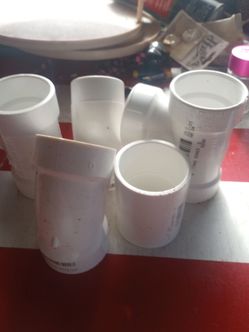 5 Small Pipes  White New