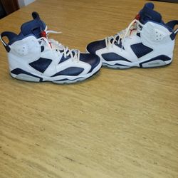AIR JORDAN OLYMPICS FROM 2024 SIZE 10.5 WORN