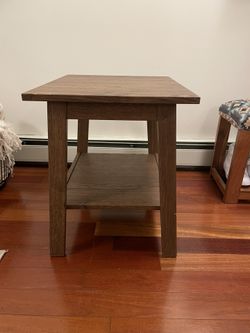 Wood Side Table