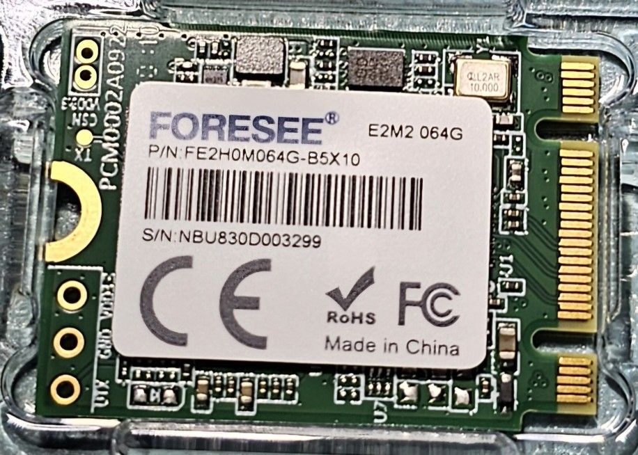 Foresee 64GB M.2 PCIe SSD