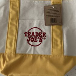 Trader Joe’s Limited Edition Mini Tote Bag Yellow