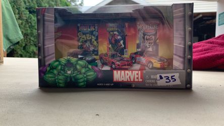 Collectible Marvel character cars
