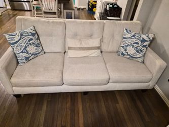 Beige Couches Sofa and love seat $350 OBO