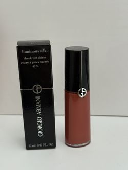 NIB Armani Beauty Luminous Silk Cheek Tint Blush 42s Sunlit Sienna.
