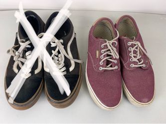 Men’s Van Skater Shoes Used Condition size 9-10 BLACK SOLD