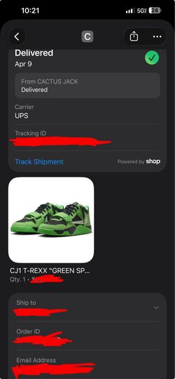 Travis Scott Jordan CJ1 T-Rexx (Green Spark)