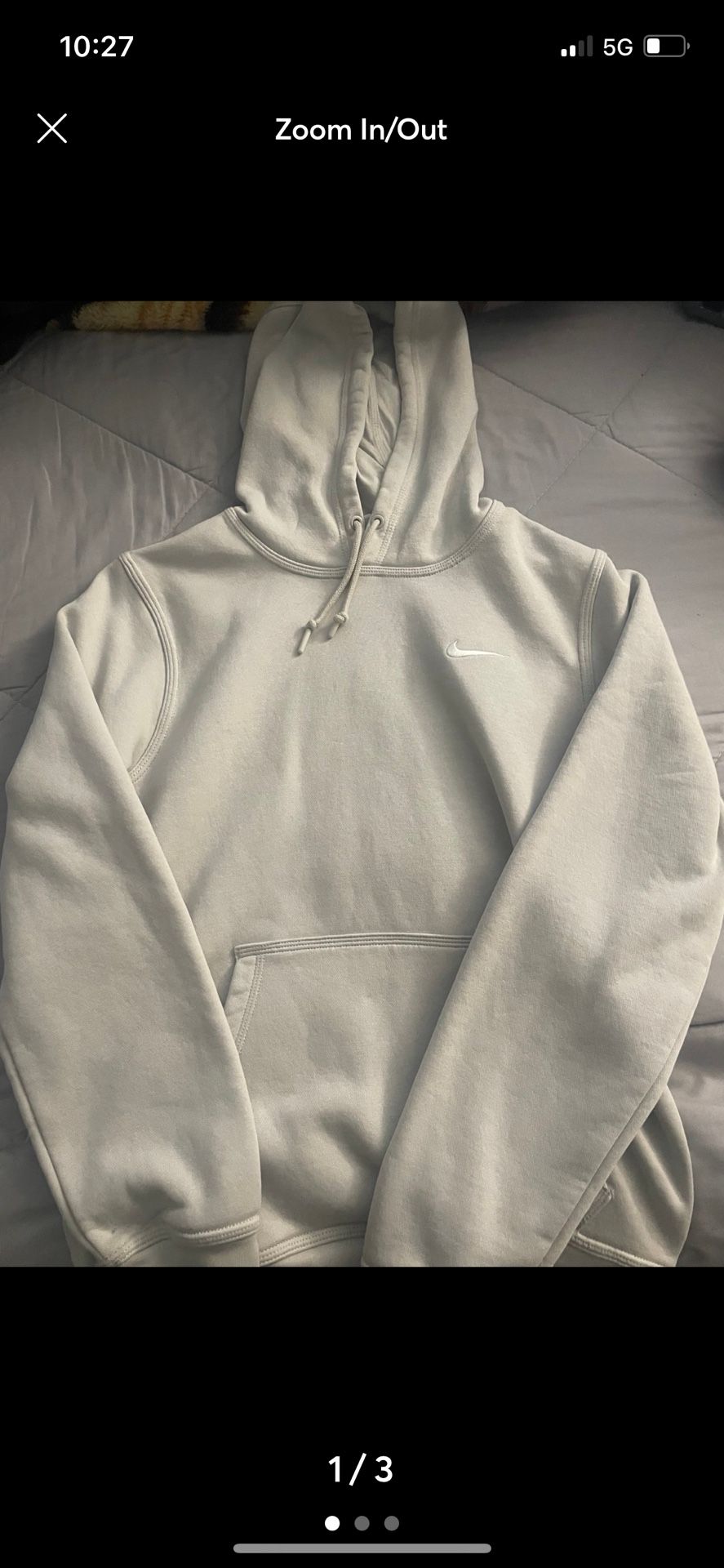 Light Beige / Cream Nike Hoodie