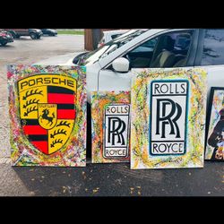 Custom Car Brands Artwork 