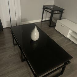 Coffee Table And Matching Side Table