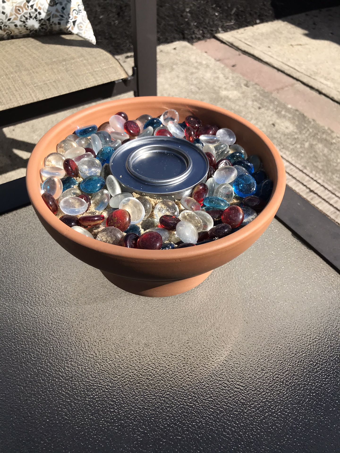 Small Table Top Fire Pit Bowl