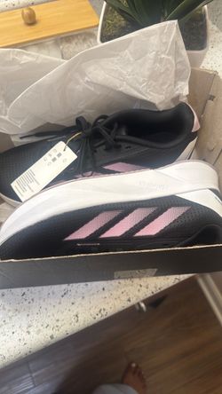 Adidas Running Sneakers Black and Pink