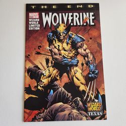 Wolverine The End #1 Wizard World Limited Edition 1st Print VF/NM  Marvel Comics