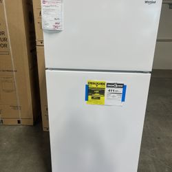 Whirlpool Top Freezer Refrigerator 30’ 