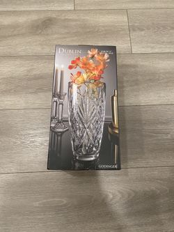 12” Dublin Crystal Vase