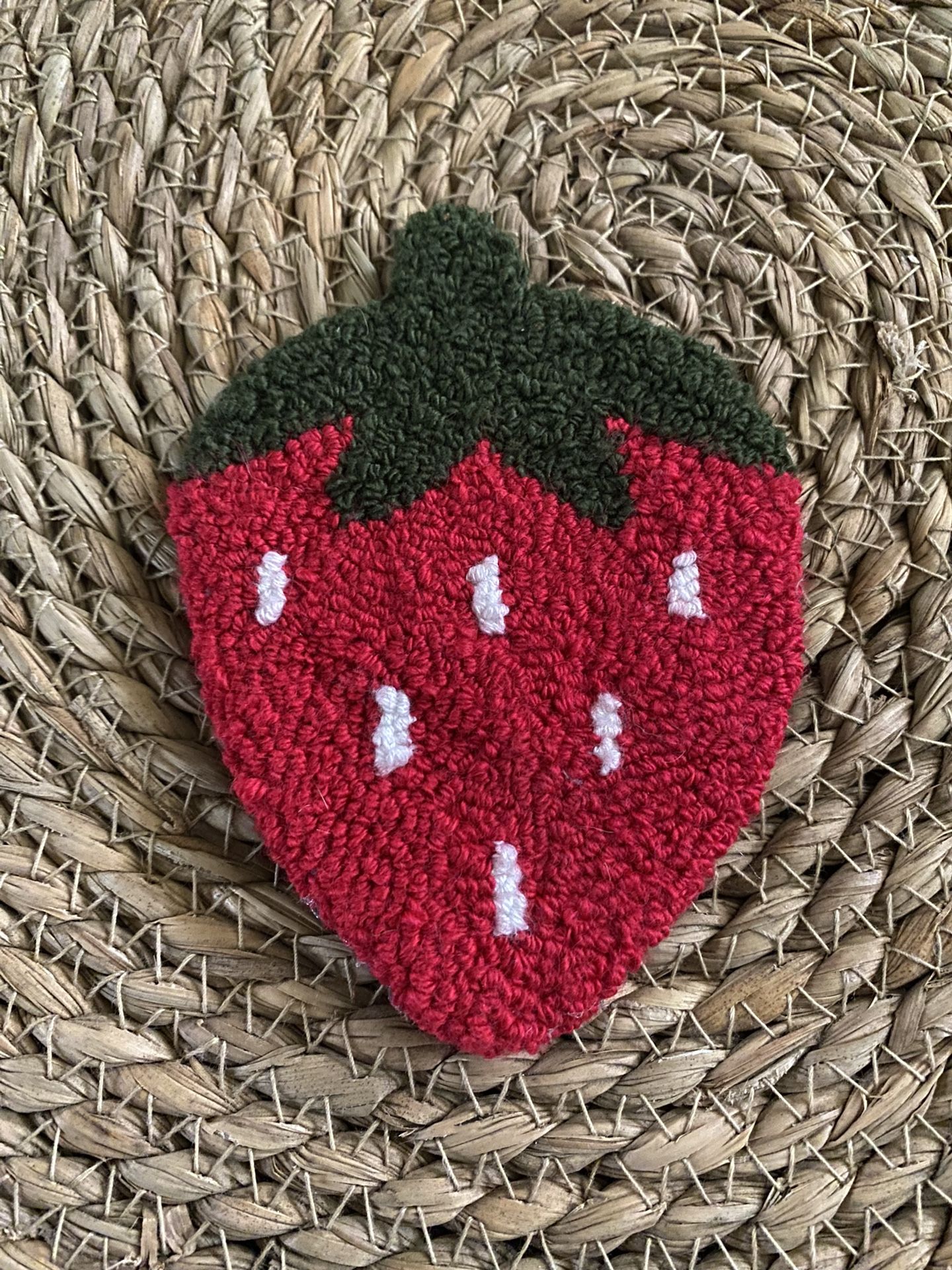Strawberry Coaster