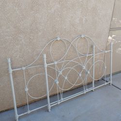 Vintage Full Size Footboard And Headboard 