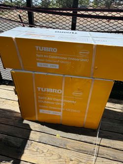 Shop TURBRO
12,000 BTU Ductless Mini Split Inverter AC with Heat Pump, 24 SEER2,230V, Energy Star, WiFi-Enabled, R454B